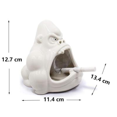 Indoor Outdoor Cool Funny Ceramic Smoking Ashtray picture 5