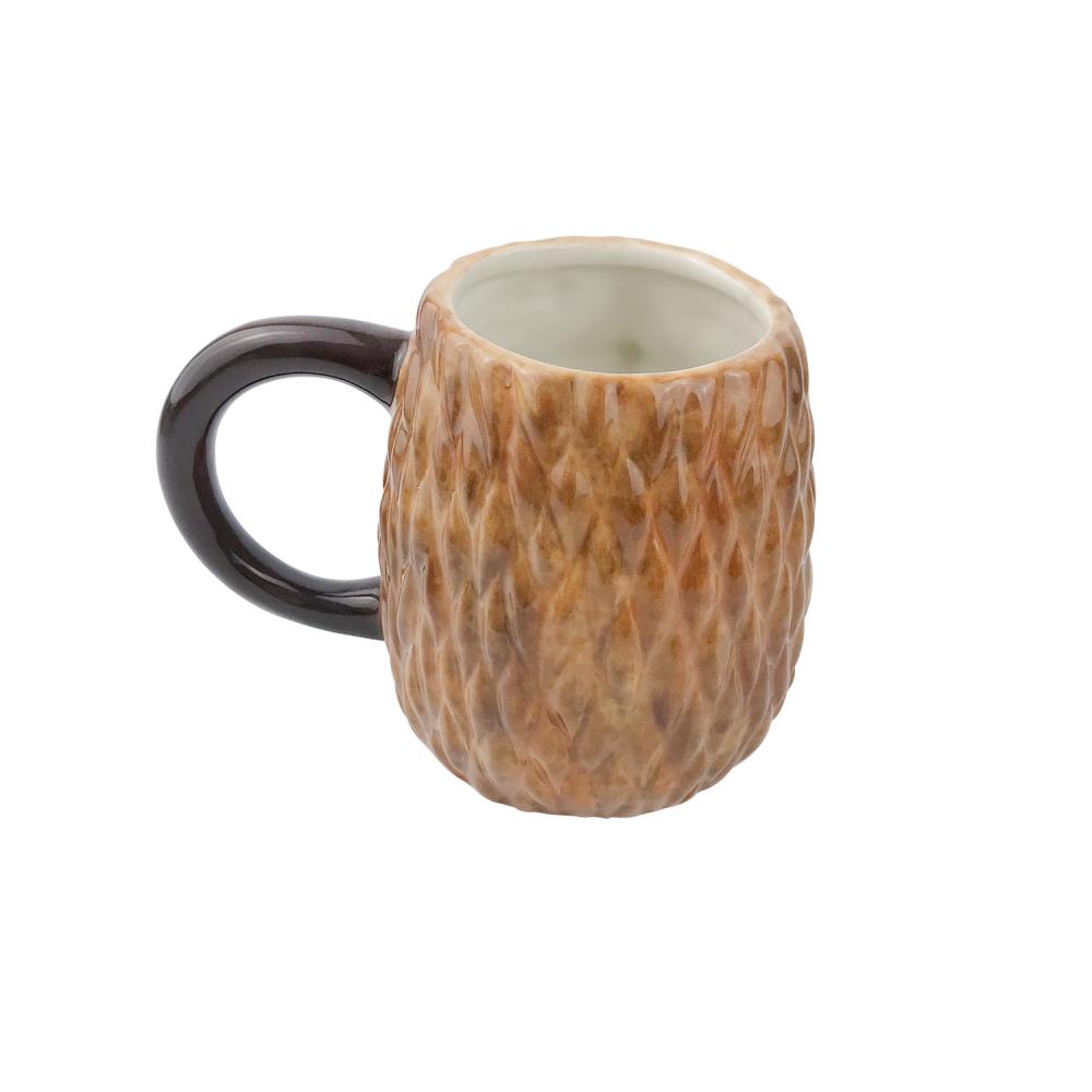 carton hedgehog shape 3d animal ceramic coffee mug picture 2