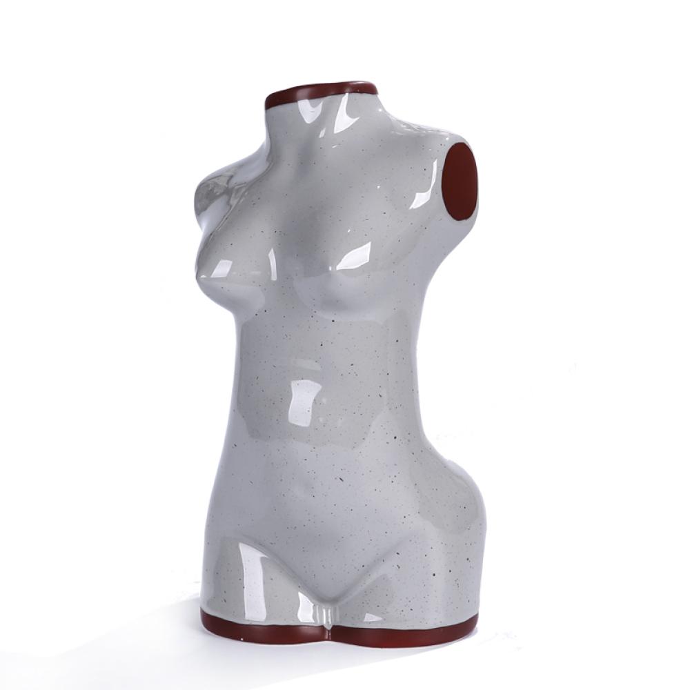 2023 spring Ceramic torso body flower vase picture 3