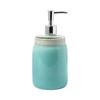 Liquid Soap Dispenser mason jar bathroom accessories set picture 4