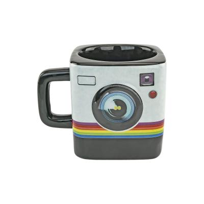 custom unique ceramic camera lens coffee mug thumbnail