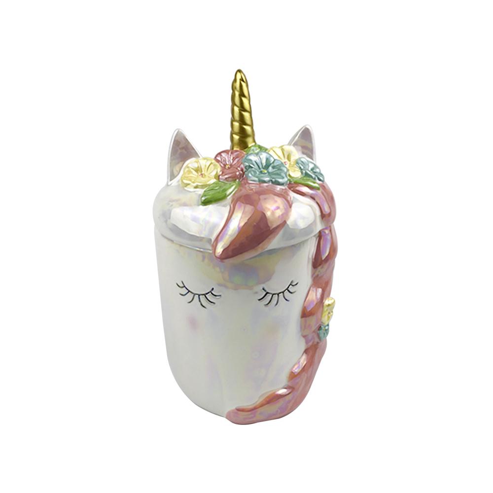 Unicorn Shape Birthday Party Ceramic Candy Jar