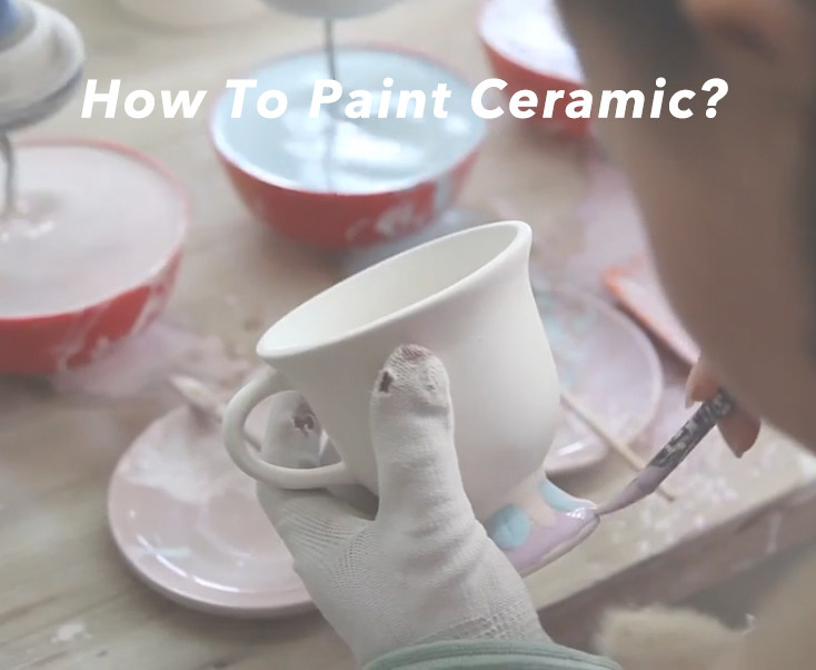 How to Paint a Ceramic Vase?