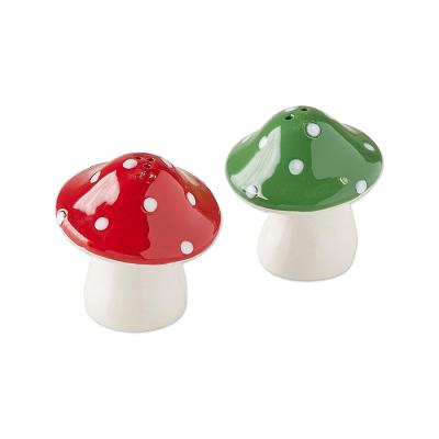 shaped cute mushroom salt and pepper shakers wholesale thumbnail