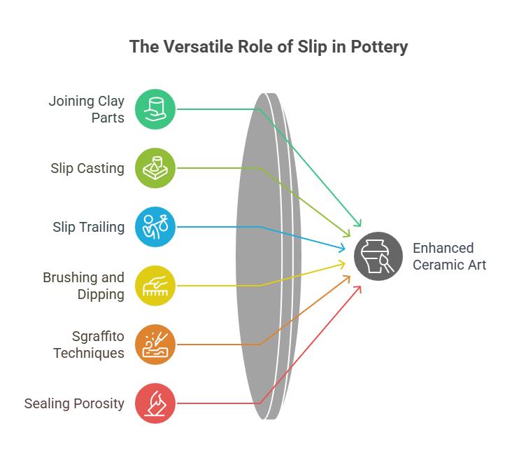 The Versatile Role Of Slip In Pottery
