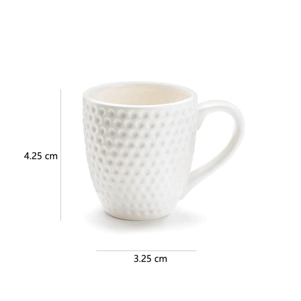 custom logo cheap ceramic golf ball coffee mug picture 2