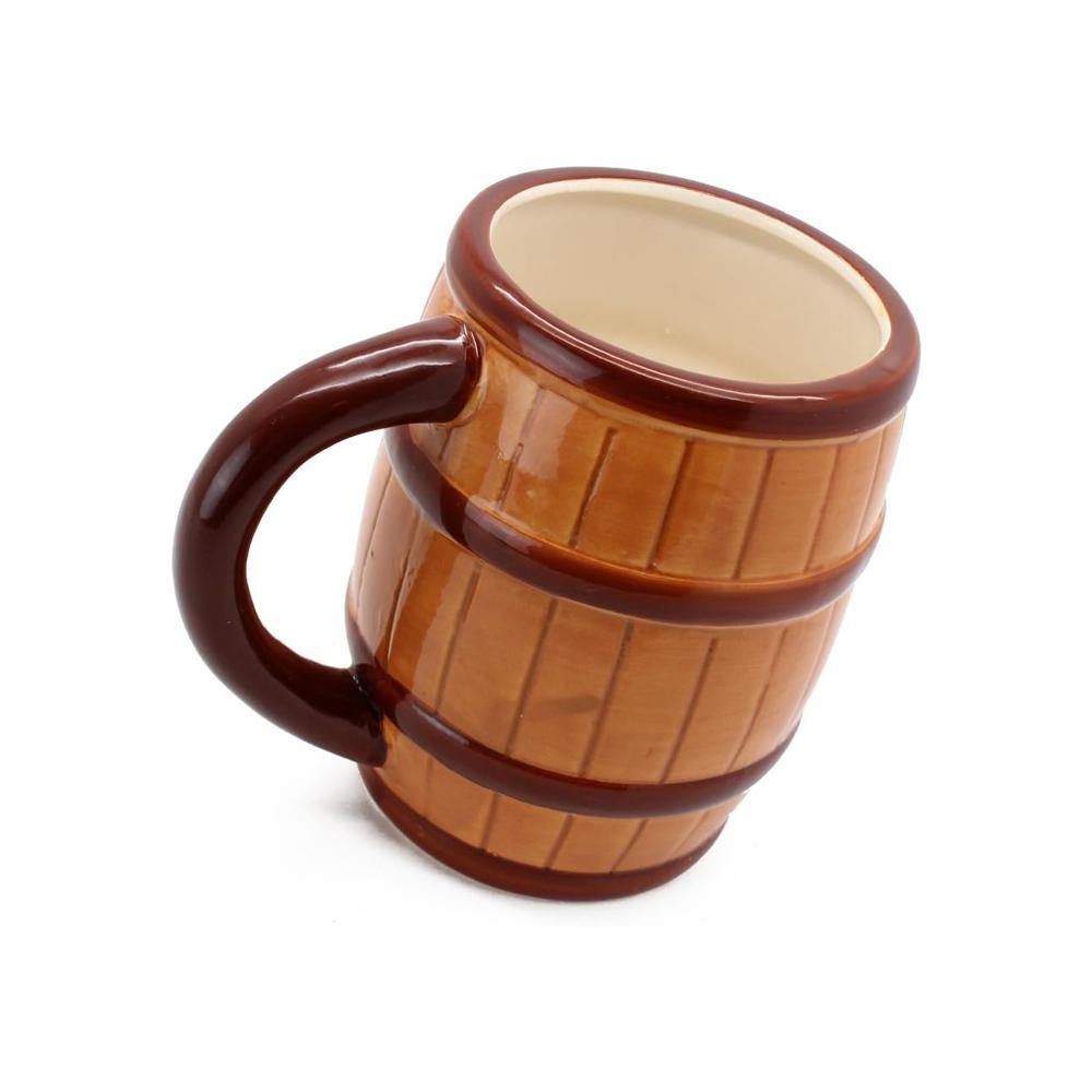 Ceramic Barrel Beer Mug picture 3