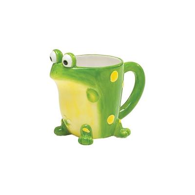 ceramic animal frog cup mug thumbnail