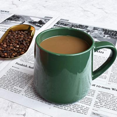 color green aesthetic ceramic coffee tea cup mug picture 3
