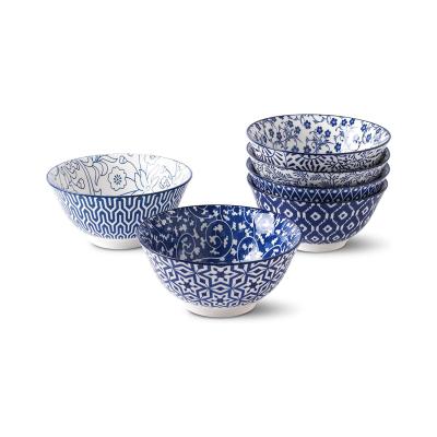 Chinese China Ceramic Porcelain Blue and White Bowl thumbnail