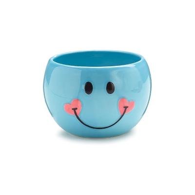 Face Smile Ceramic Candy Bowl Dish picture 1