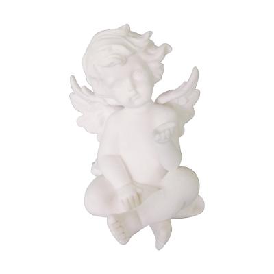 Ceramic Garden Cherub Angel Figurine Statue picture 1