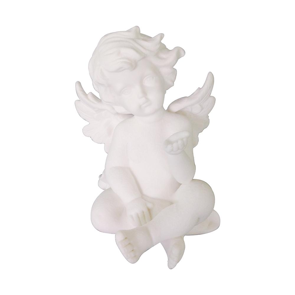 Ceramic Garden Cherub Angel Figurine Statue