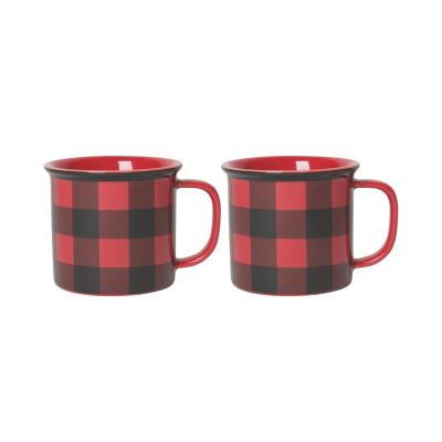 custom printed ceramic red coffee cup mug thumbnail