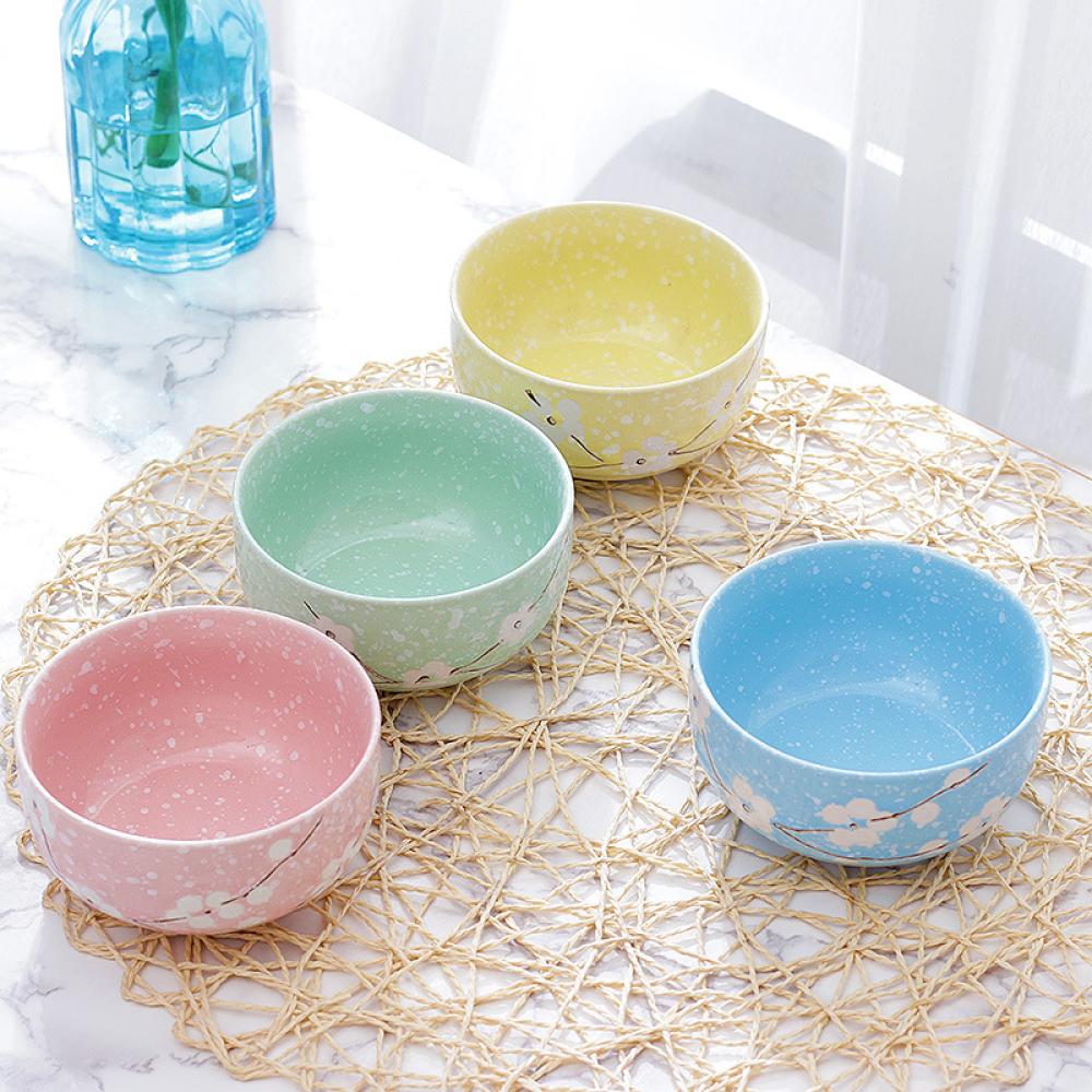 Small Ceramic Japanese Pottery Sakura Rice Bowl picture 4
