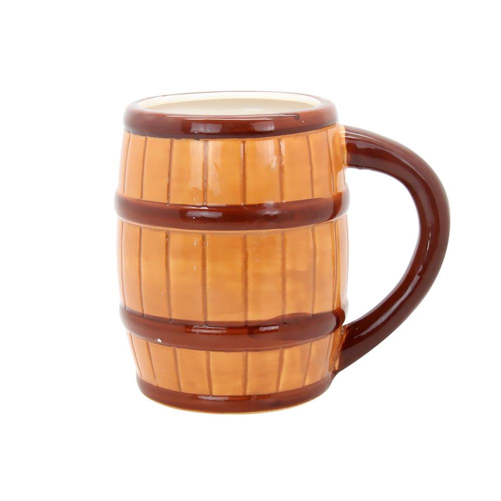 Ceramic Barrel Beer Mug picture 1