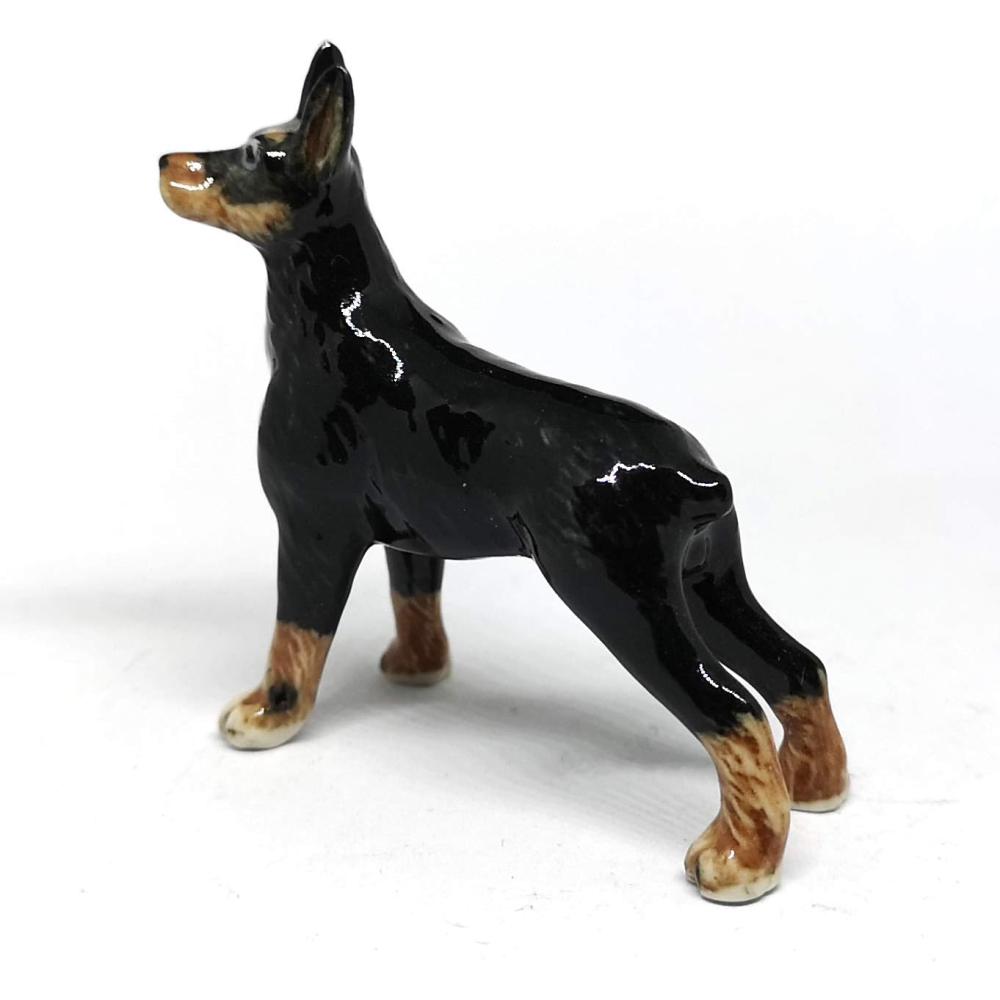 Ceramic Dog Doberman Figurine Statue picture 2