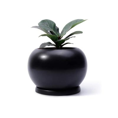 plant flower pot with Drainage Hole and Saucer picture 4