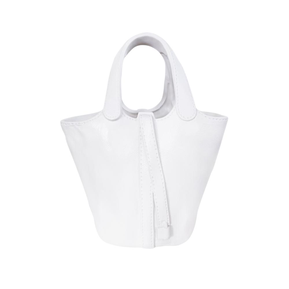 custom creative unique italian white luxury bag handbag shaped porcelain ceramic flower vase for home decor wedding
