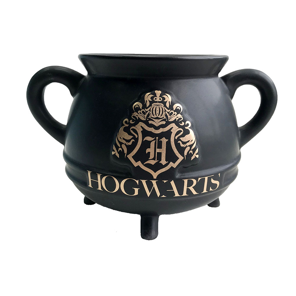 Black Witches Brew Hocus Pocus Ceramic Cauldron Coffee Mug