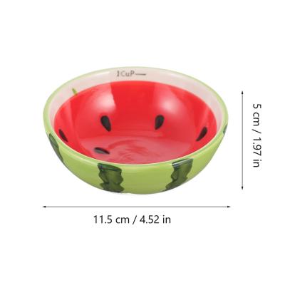 Ceramic Watermelon Serving Bowl picture 2