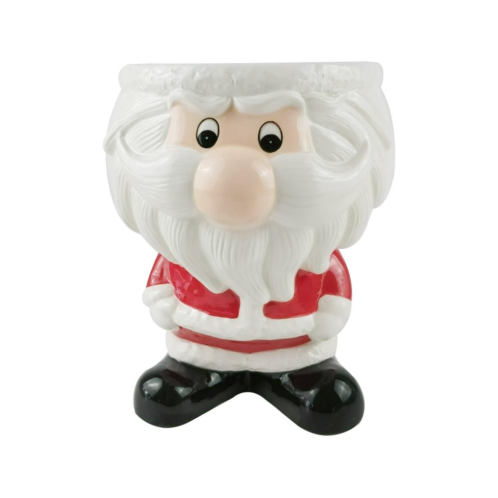 Ceramic Santa Clause Christmas Candy Bowl picture 1