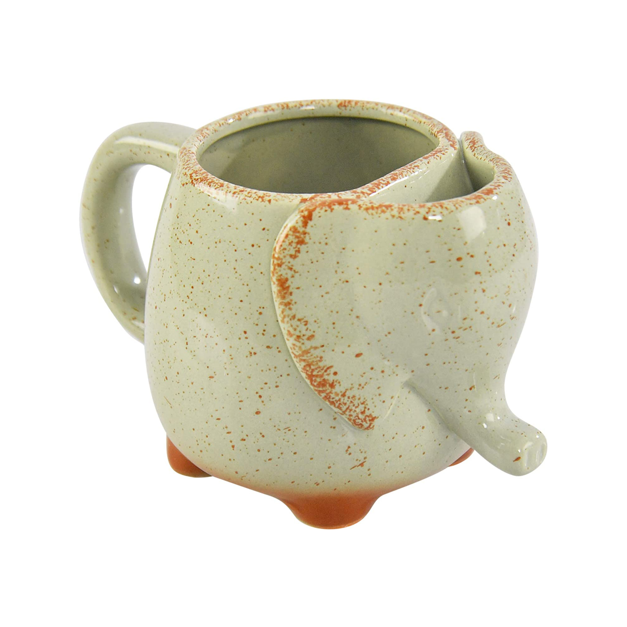 Creativos Elephant Shaped Stoneware Tea Mug