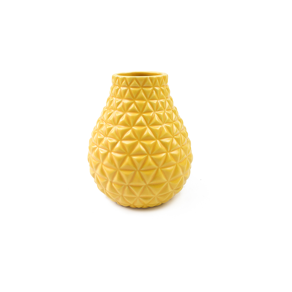 Raindrop Style Ceramic Pineapple Shaped Vase