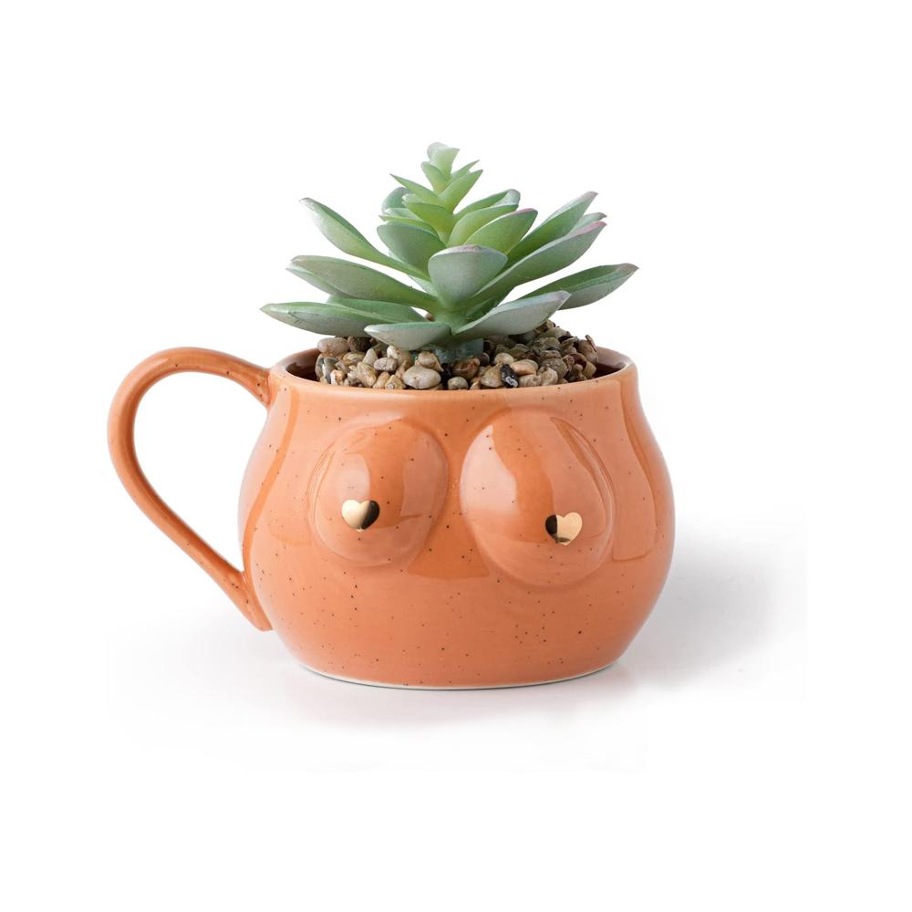 Female Breast Boob Titty Form Ceramic Coffee Mug picture 2