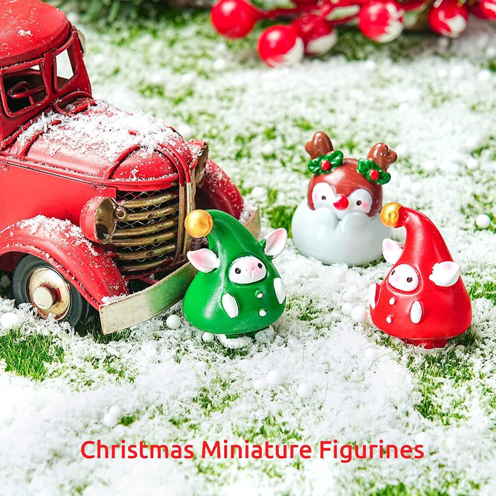 claus snowman fairies deer Xmas christmas crafts figurine picture 2