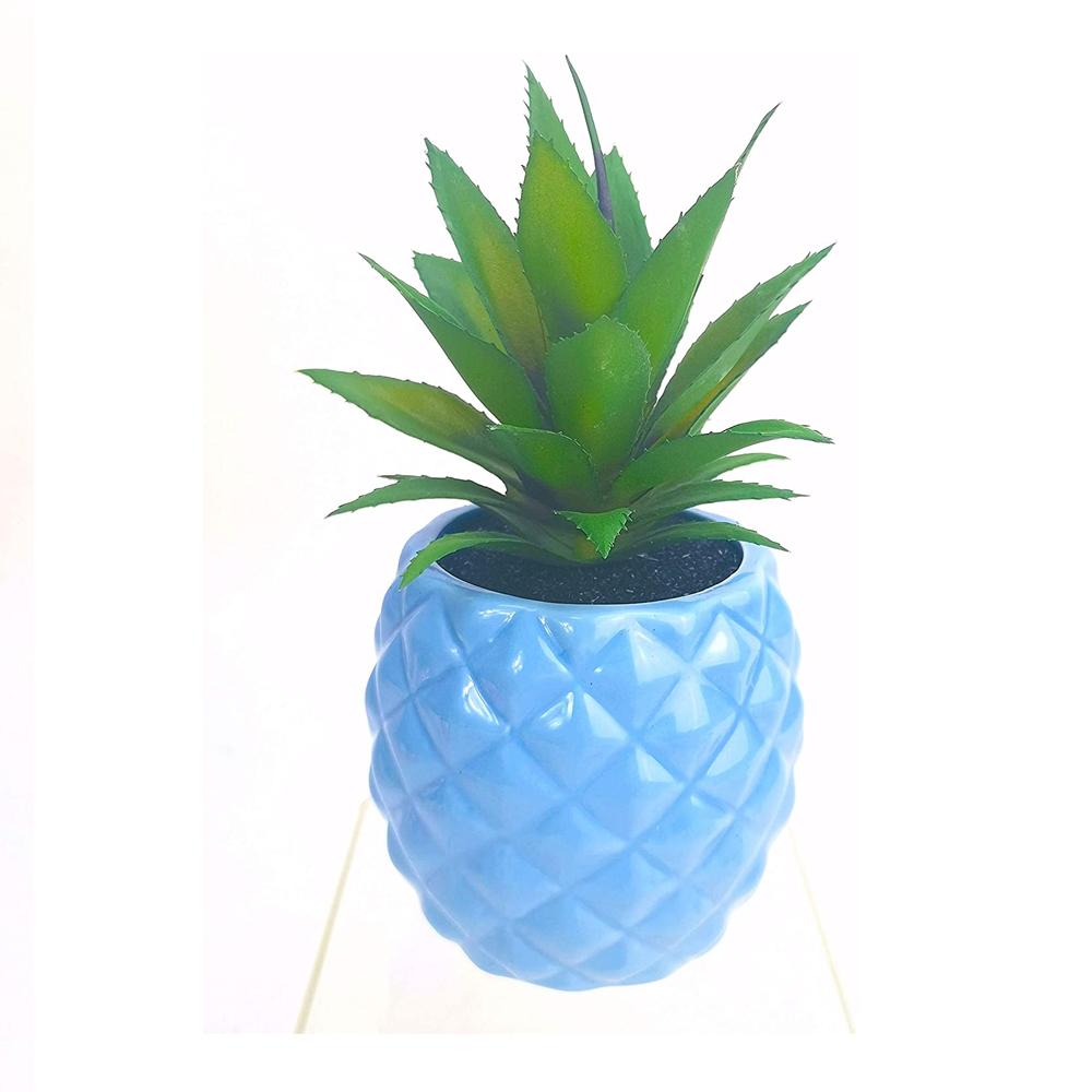 fruit pineapple shaped Ceramic Planter Flower Plant Pot picture 4
