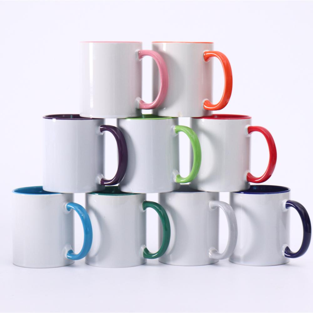 initial personal blank porcelain ceramic tea coffee mug picture 2