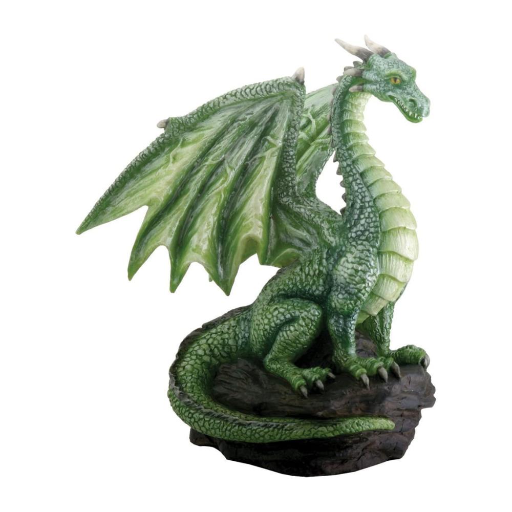 custom wholesale small miniature resin supplier craft and art dragon figurines sculpture for home decor ornament