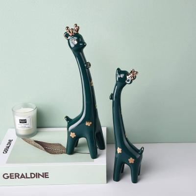 ceramic giraffe figurines statue picture 3