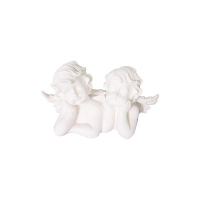 ceramic angel wings statue wall home decoration accessories thumbnail
