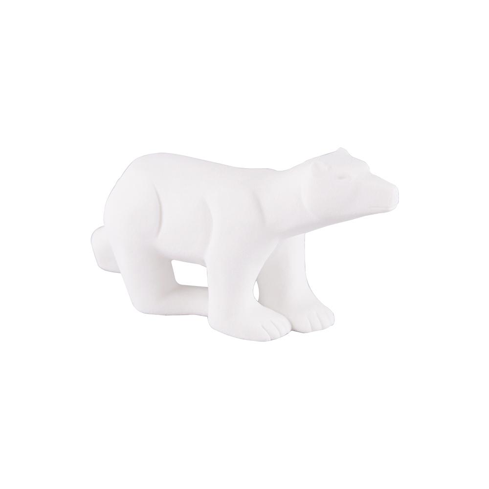 stoneware ceramic bear figurine statue for home decor
