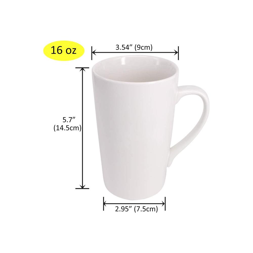 ceramic tall coffee mug picture 2