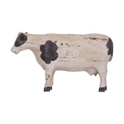 factory resin cow figurine statue country home decor picture 2