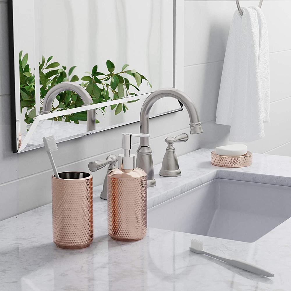 ceramic bath soap dispenser accessories toothbrush holder set picture 4