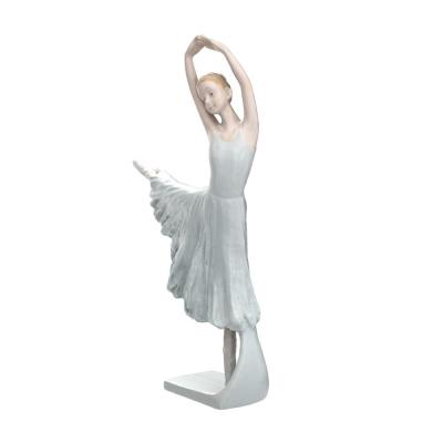 mini china resin dancer girl statue ballerina figurine picture 1