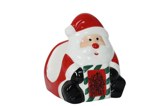 Decorative Party Christmas Ceramic Napkin Holder