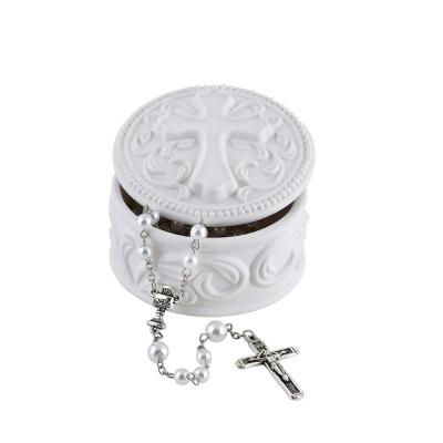Rosary Jewelry Box Accessories Storage Container with Lid picture 1
