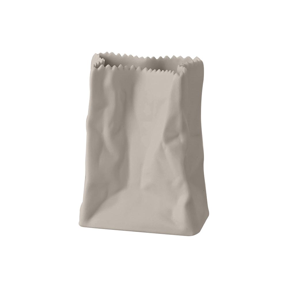 Custom crinkle grab ceramic paper bag flower vase picture 5