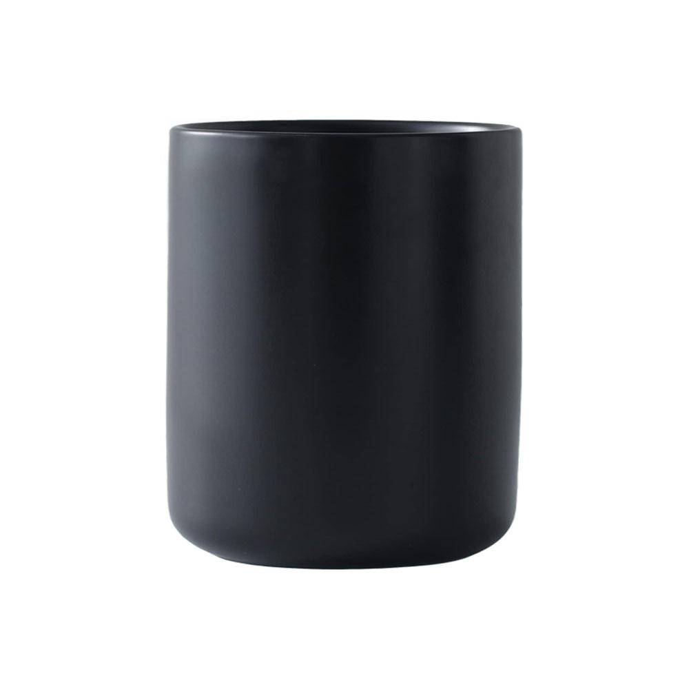 Black Large Kitchen Ceramic Utensil Pot Holder