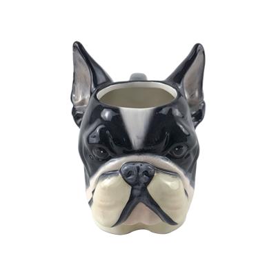 Ceramic Animal dog french bulldog Mug picture 1