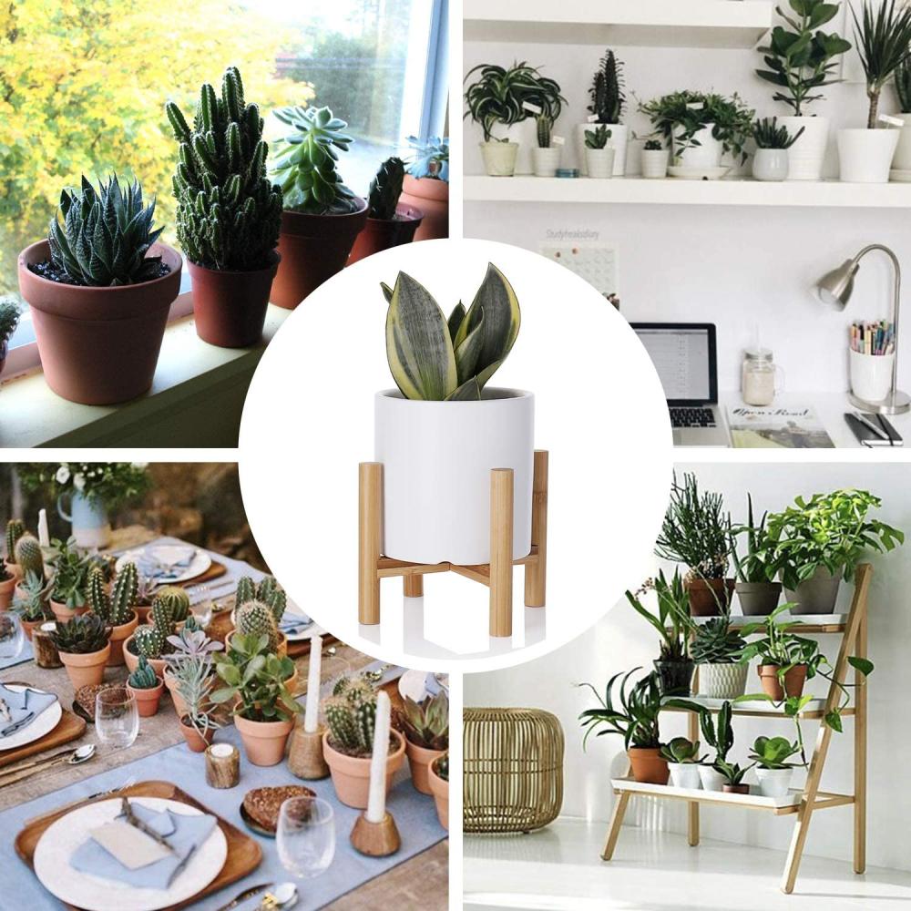 modern home decoration ceramic succulent planter flower pots picture 3