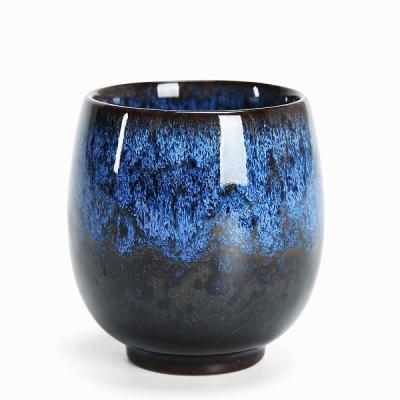 reactive clay glaze ceramic japanese style cup mug thumbnail