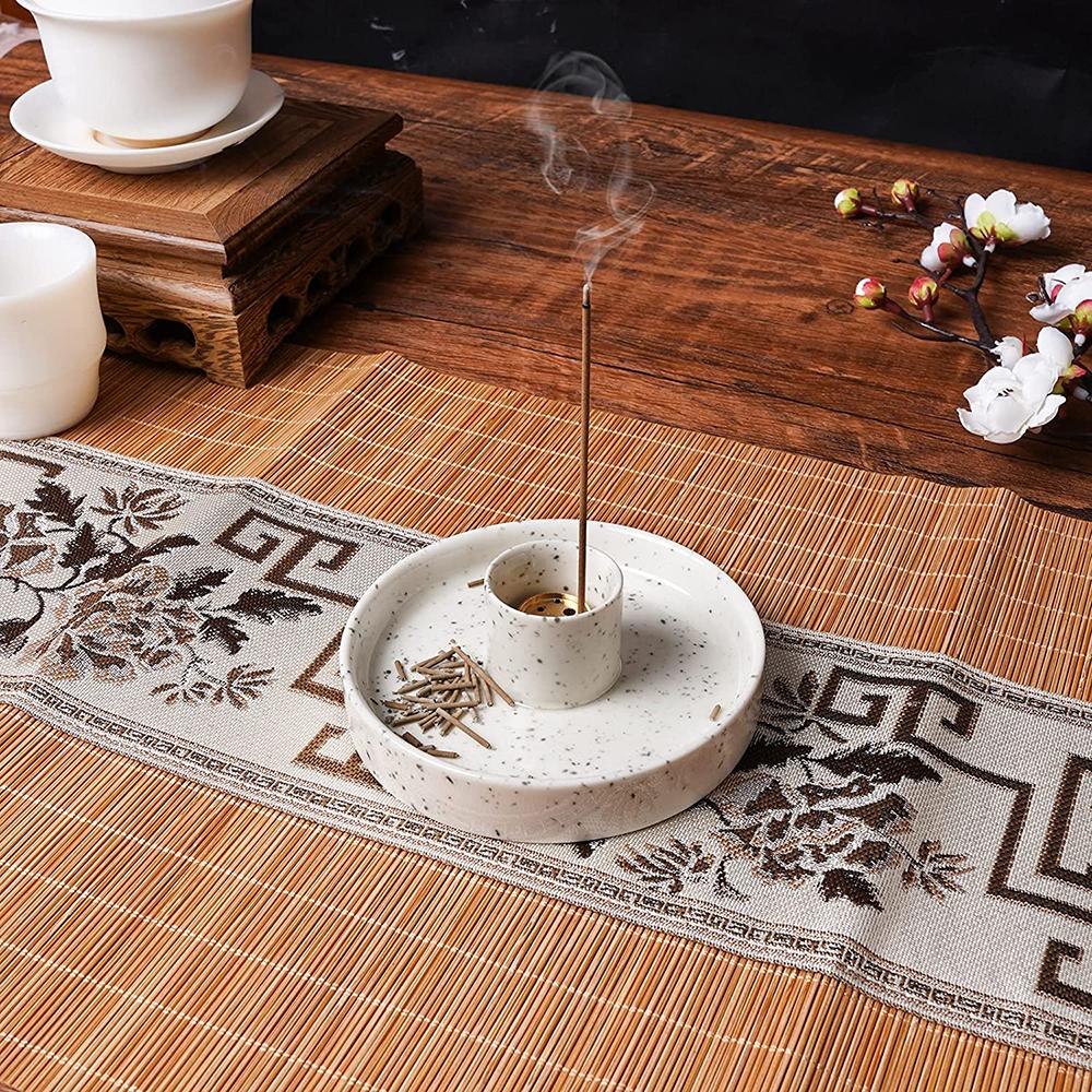 cool scent ceramic incense stick holder stand picture 5